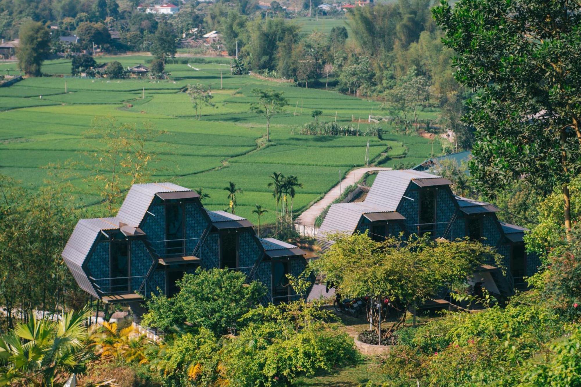 Yen Bai Chuon Chuon Resort Nghia Lo - Free Sauna & Onsen מראה חיצוני תמונה